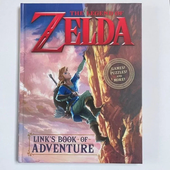 Zelda Links Book of Adventure Games Puzzle Story Kids Activity Travel Vacation - Picture 1 of 6